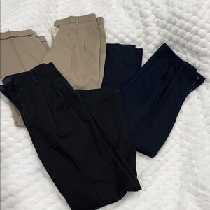 Dockers and Louis Raphael Men's Dress Pant bundle with 1 dress shirt.